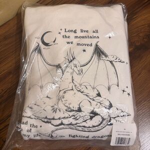 Fighting Dragons With You, Long Live, Speak Now Taylor Swift Hoodie XL NWT